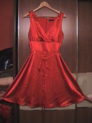 Красное платье для выпусконого вечера и других торжеств